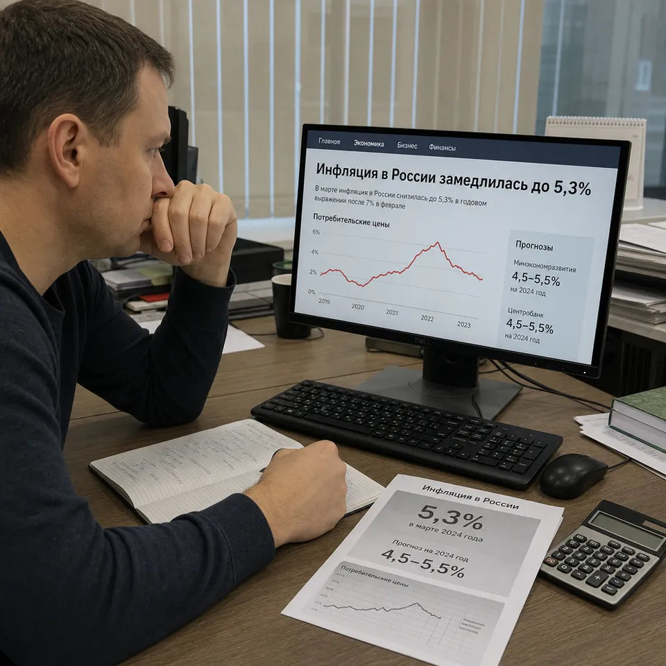 Инфляция в России замедлилась до 5,3%: прогноз ЦБ на 2026 год и факторы роста цен