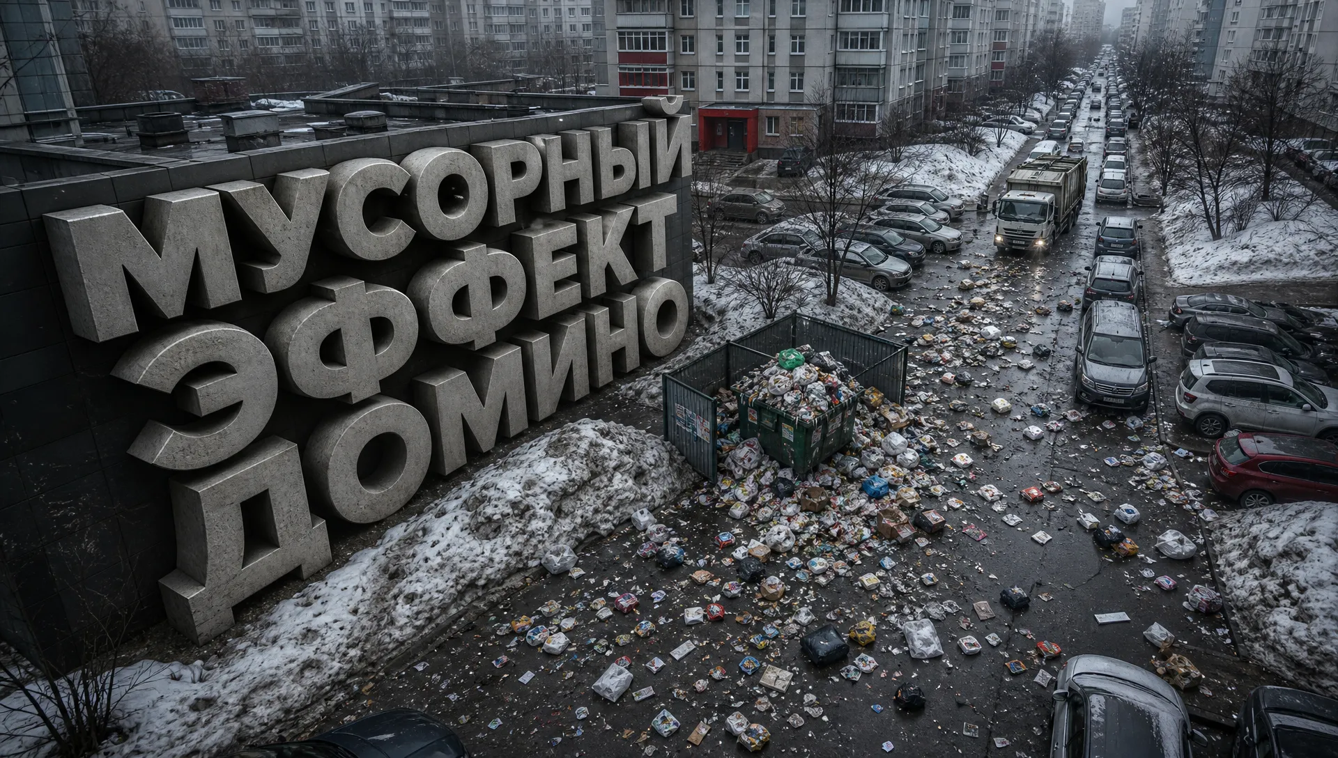 Переполненные контейнеры в Москве: почему локальная проблема быстро становится общей