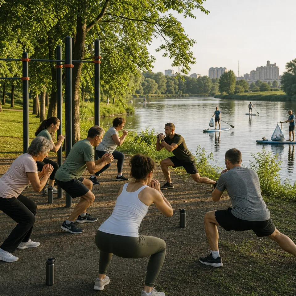 Липецк, 17 июля: бесплатная тренировка Getto Workout и сап-субботник с Русланом Захаркиным