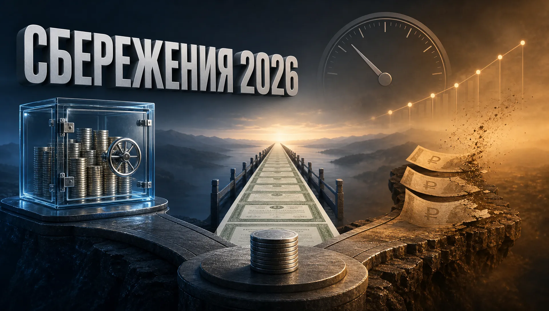 Инфляция и ключевая ставка в 2026 году: как сохранить сбережения — вклады, облигации или наличные
