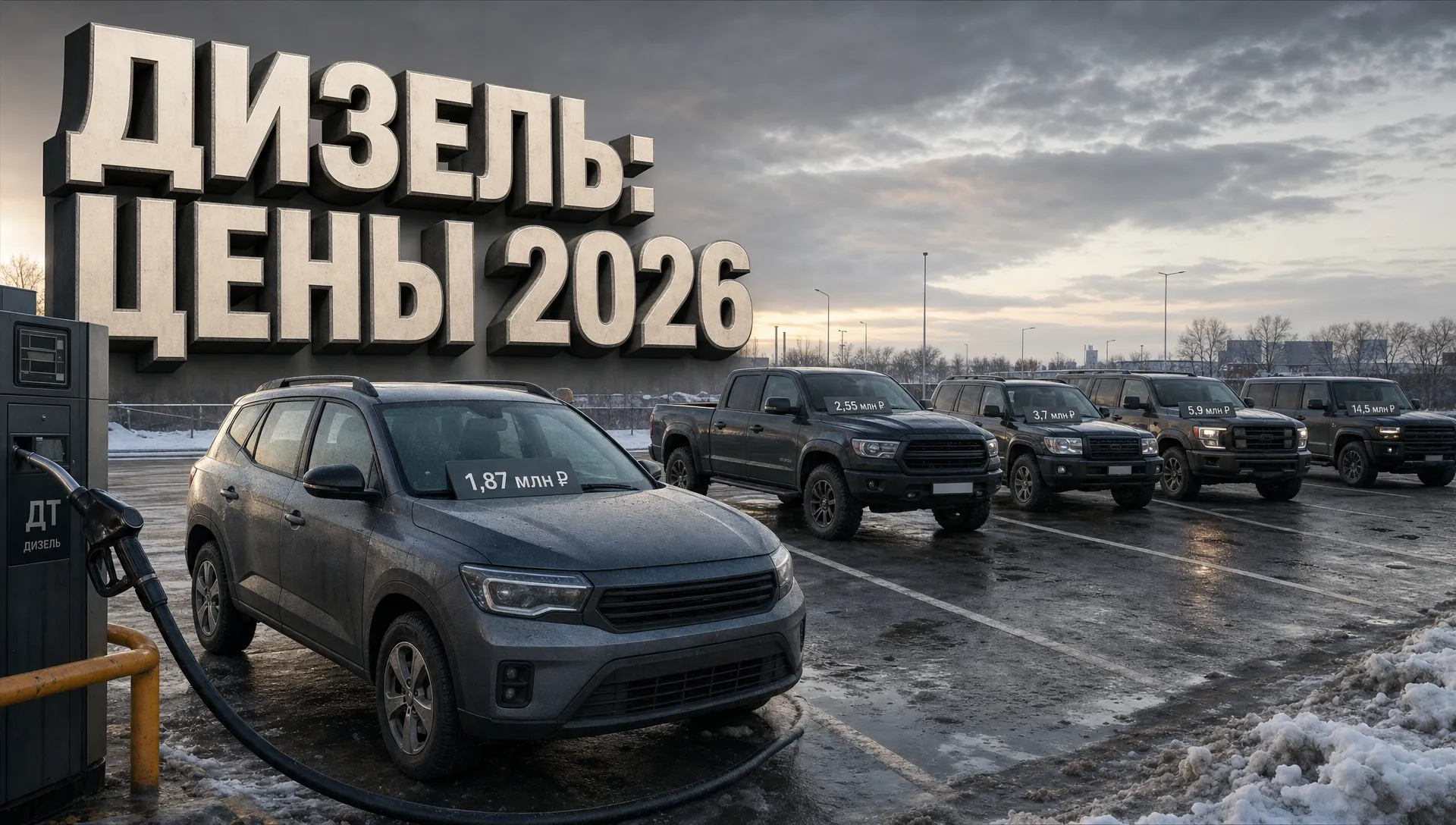 Дизельные авто в России 2026: цены и модели