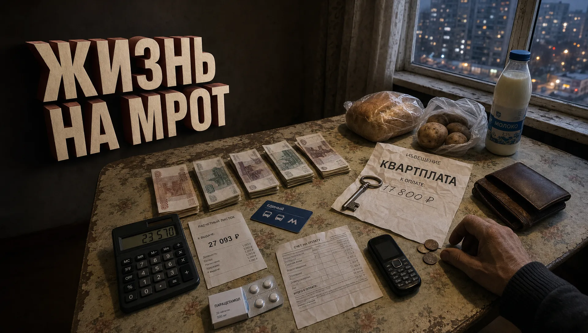 МРОТ 2026 — 27 093 ₽: можно ли прожить на минималку?