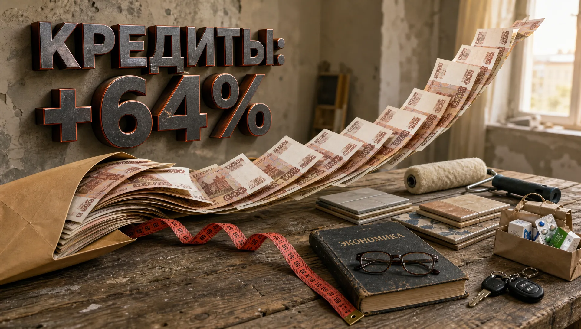 Кредиты наличными 2026: выдачи выросли на 64% — ВТБ