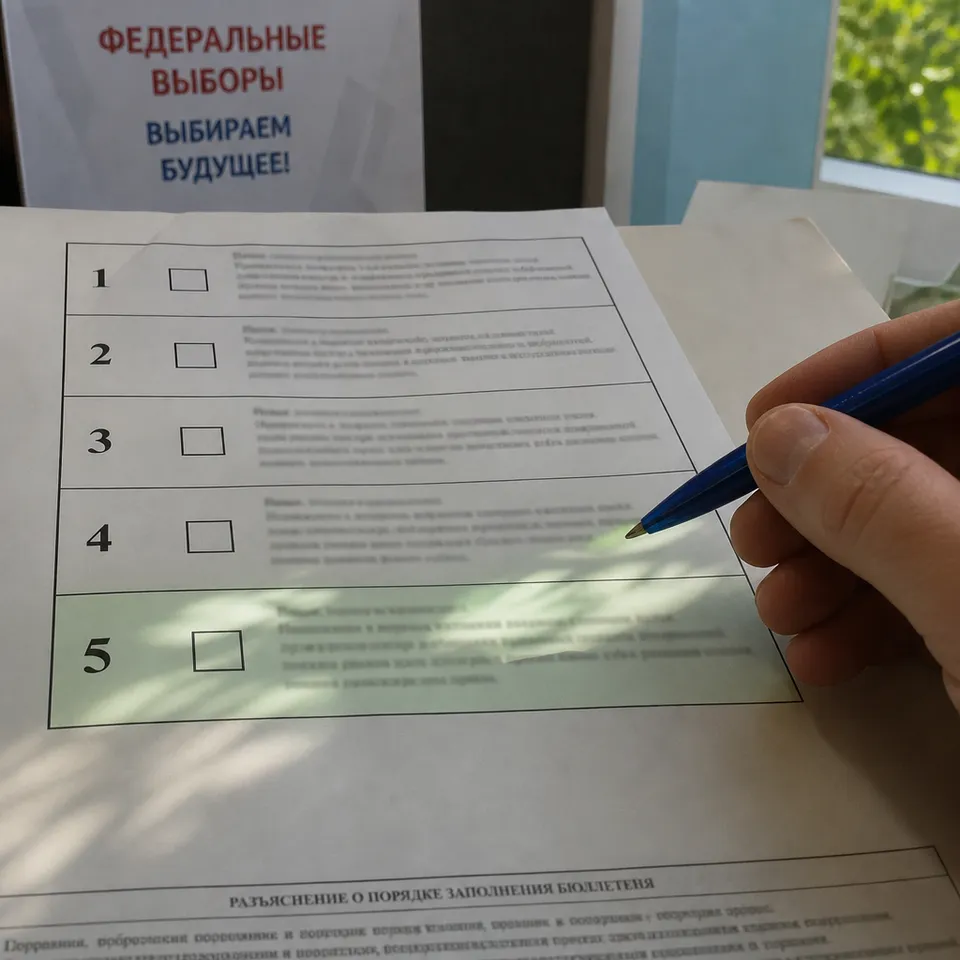 ЦИК России провёл жеребьевку: «Зелёные» — номер 5 в бюллетене: жеребьёвка ЦИК 2026