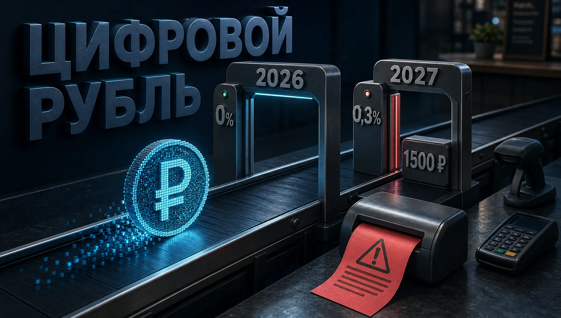 Цифровой рубль для ИП в 2026: комиссии, сроки, штрафы