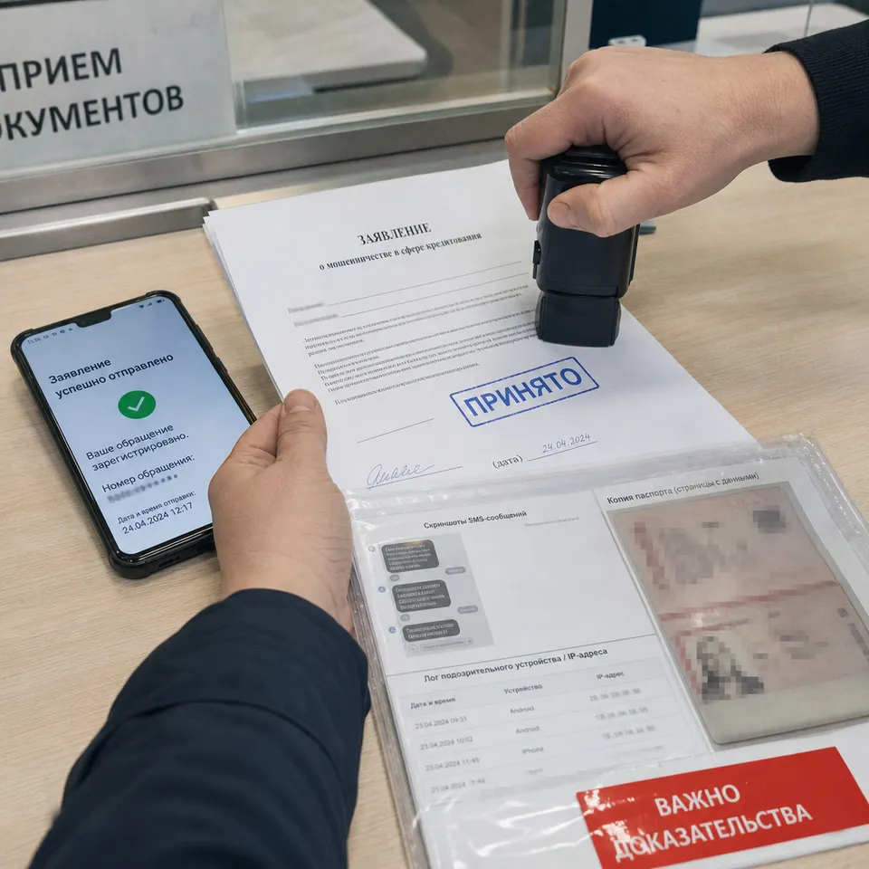 Мошенники оформили кредит на моё имя: что делать