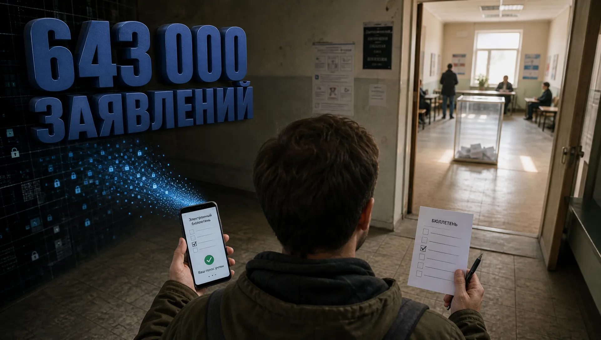 ДЭГ на выборах в Госдуму: 643 тысячи заявлений