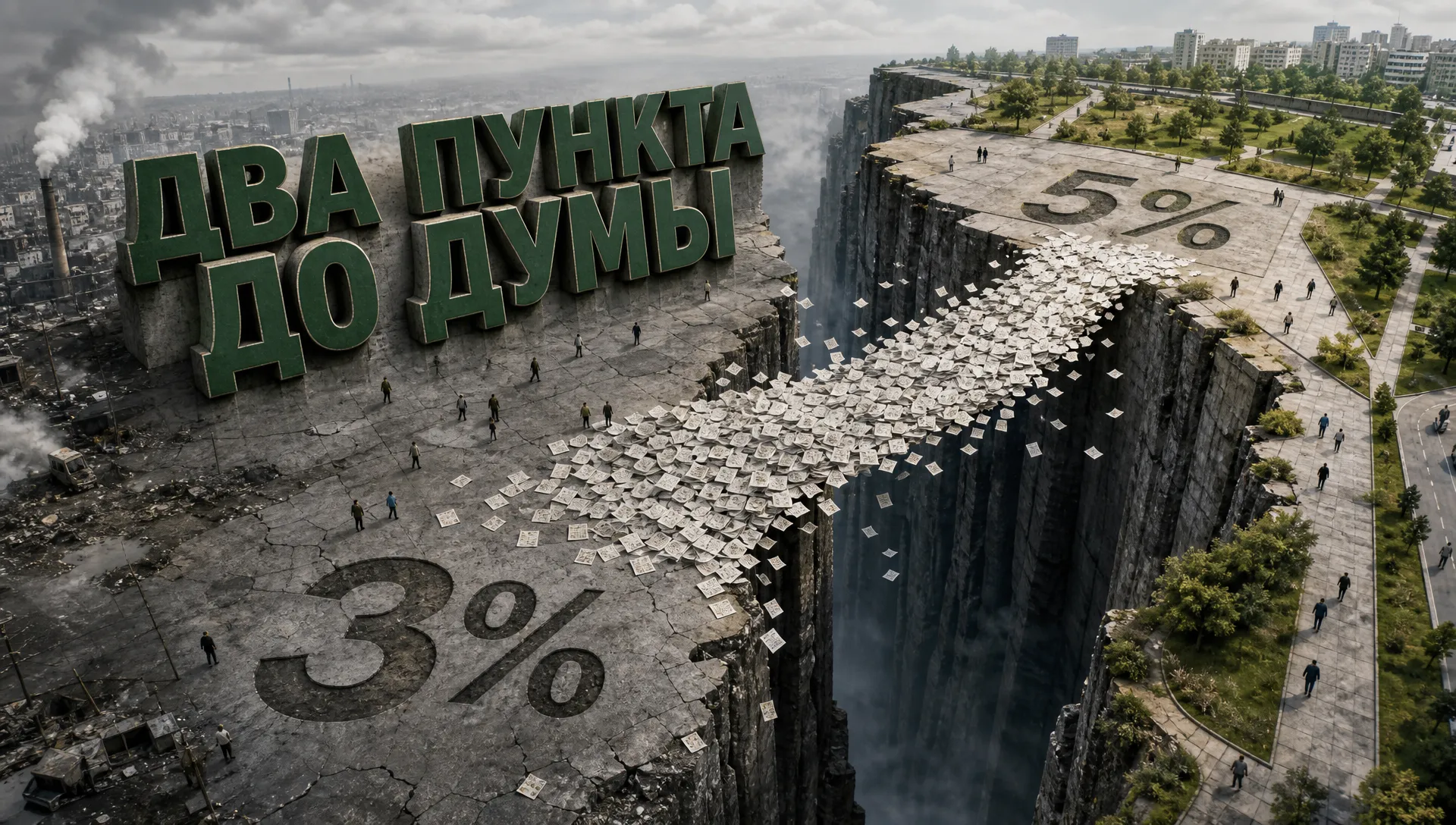Выборы в Госдуму 2026: «Зелёные» и 5% — 3 млн голосов