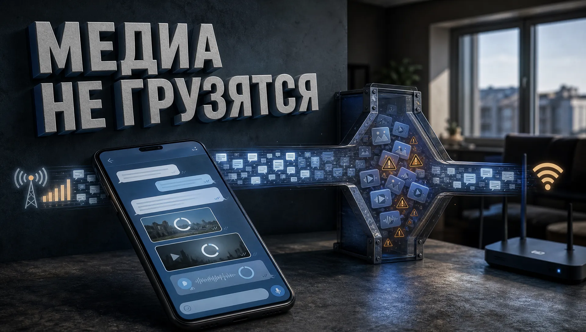 Замедление Telegram 2026: почему не грузятся фото