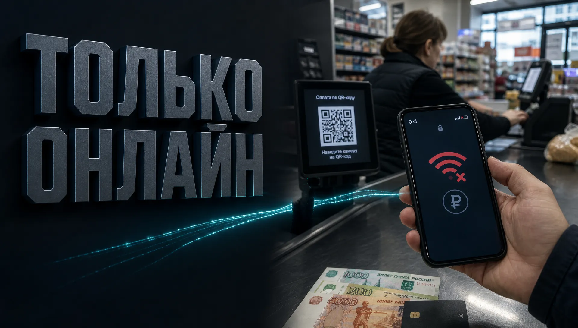 Цифровой рубль офлайн: платить без интернета в 2026
