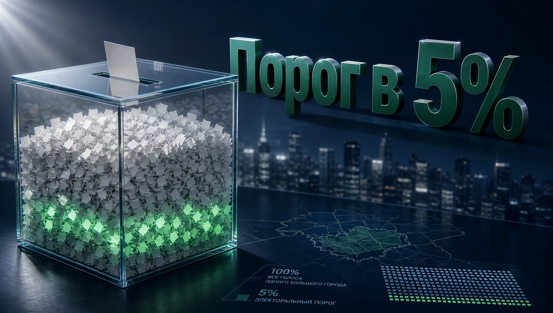 Сколько нужно голосов для партии, чтобы преодолеть 5%-ый барьер в Госдуму в 2026 году