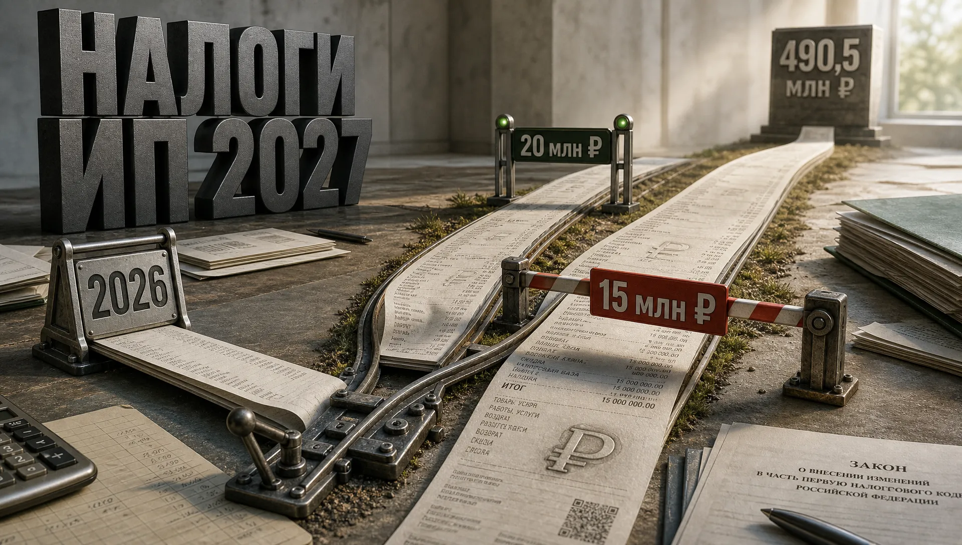 Налоги ИП 2027: лимит ПСН 15 млн, УСН и НДС