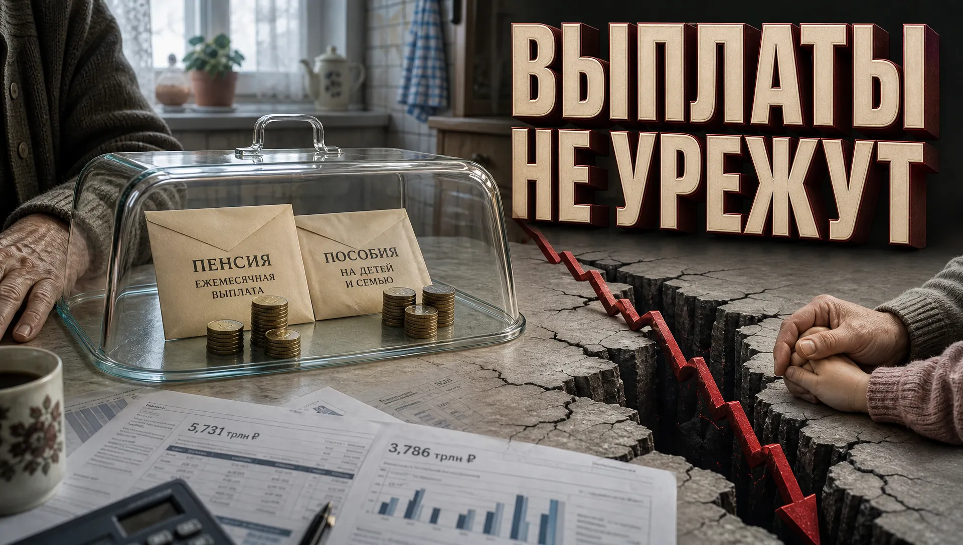 Сократят ли пенсии и пособия из-за дефицита бюджета 2026