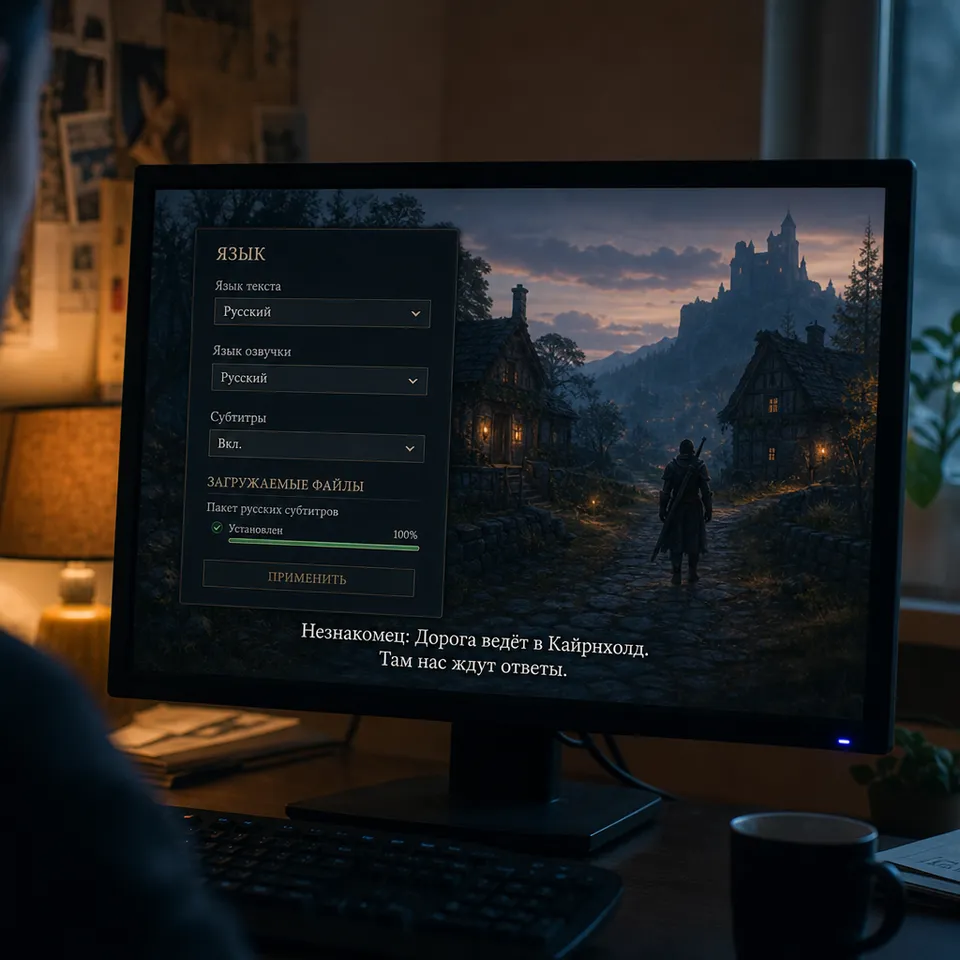 Русские субтитры «Каменные сердца» на PC