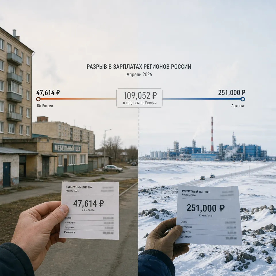 Самые низкие зарплаты в регионах России 2026