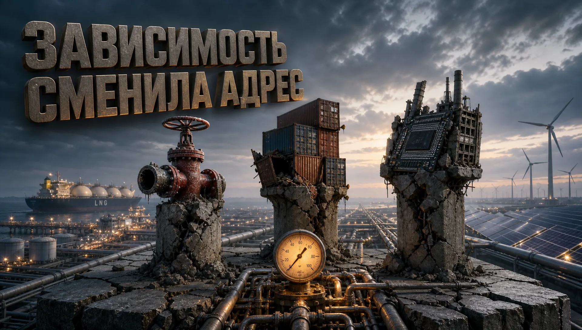 Фон дер Ляйен признала зависимость ЕС от энергии РФ