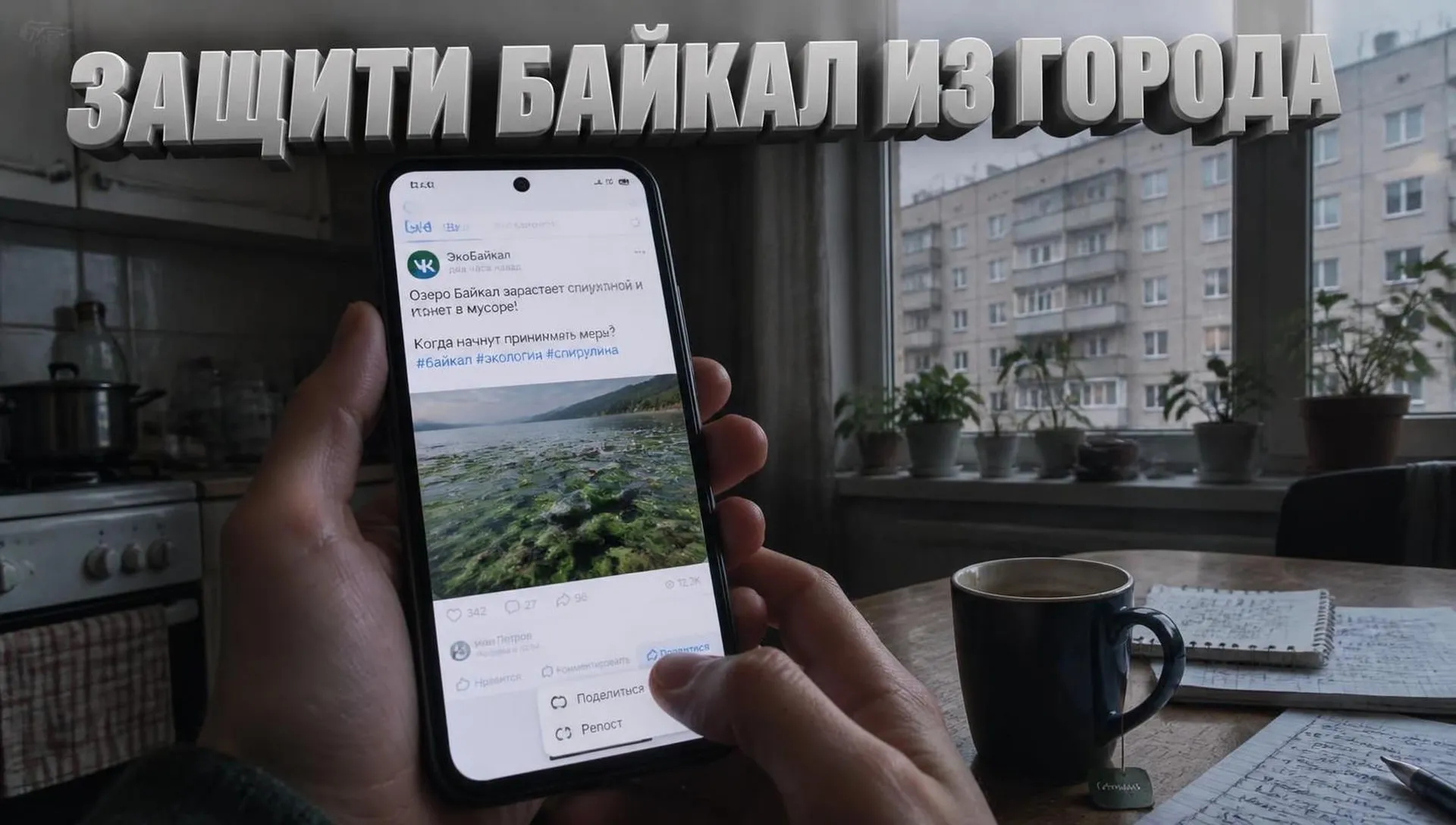 Защита Байкала: как участвовать из города