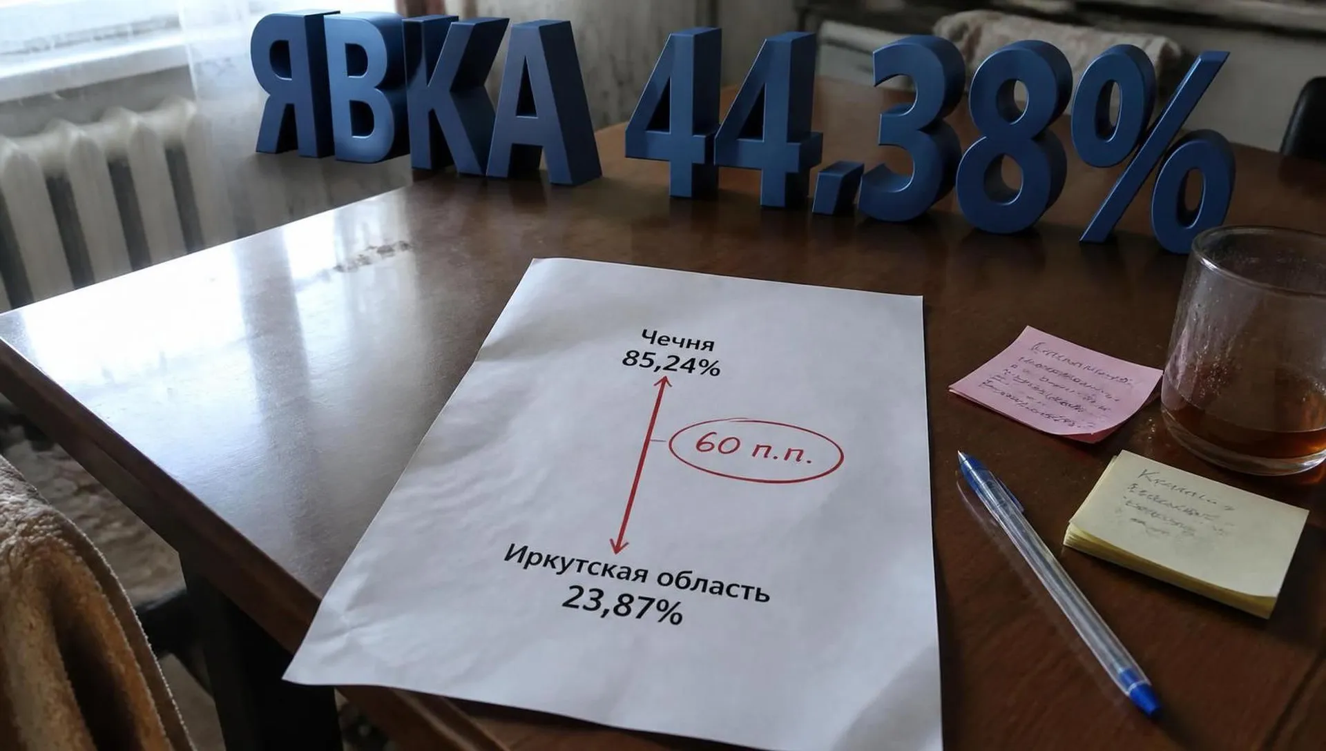Явка 44,38% на выборах в Госдуму: лидеры и аутсайдеры