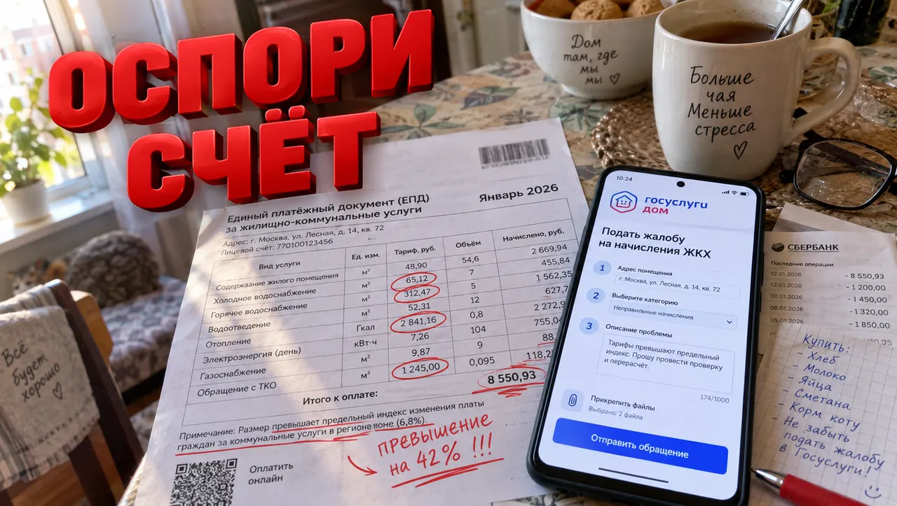Индексация ЖКУ 2026: как оспорить завышенные счета