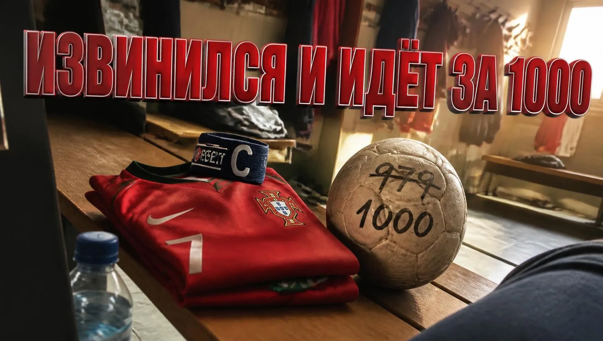 Роналду извинился перед сборной и идет за 1000-м голом
