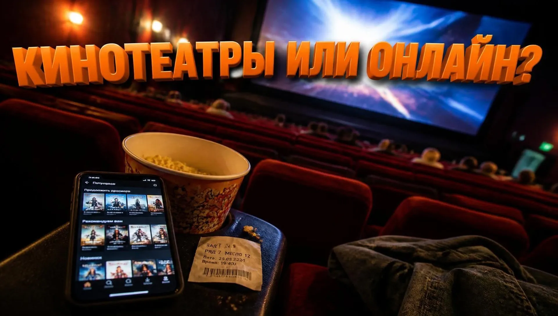 Кинотеатры или онлайн: выживет ли большой экран в 2026 году?