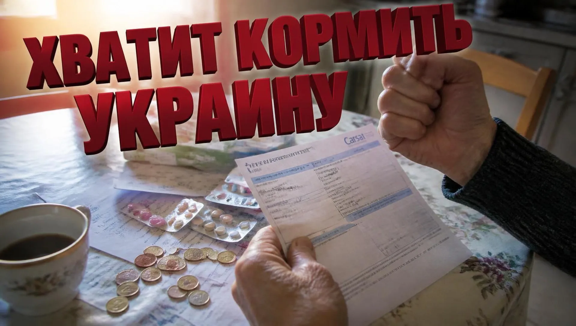 Филиппо: хватит кормить Украину за счет пенсий французов