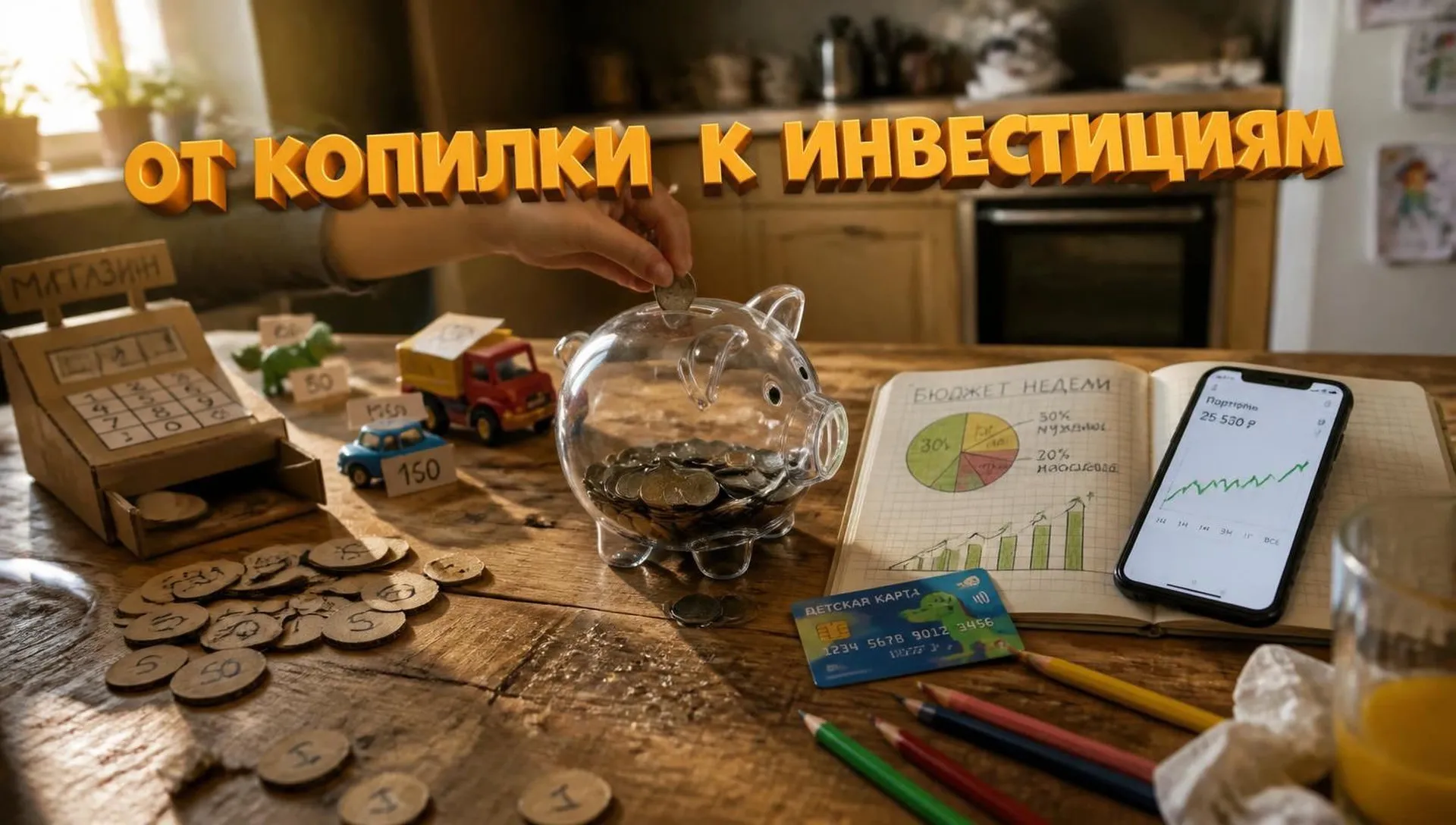 Как научить ребенка финансовой грамотности по возрастам