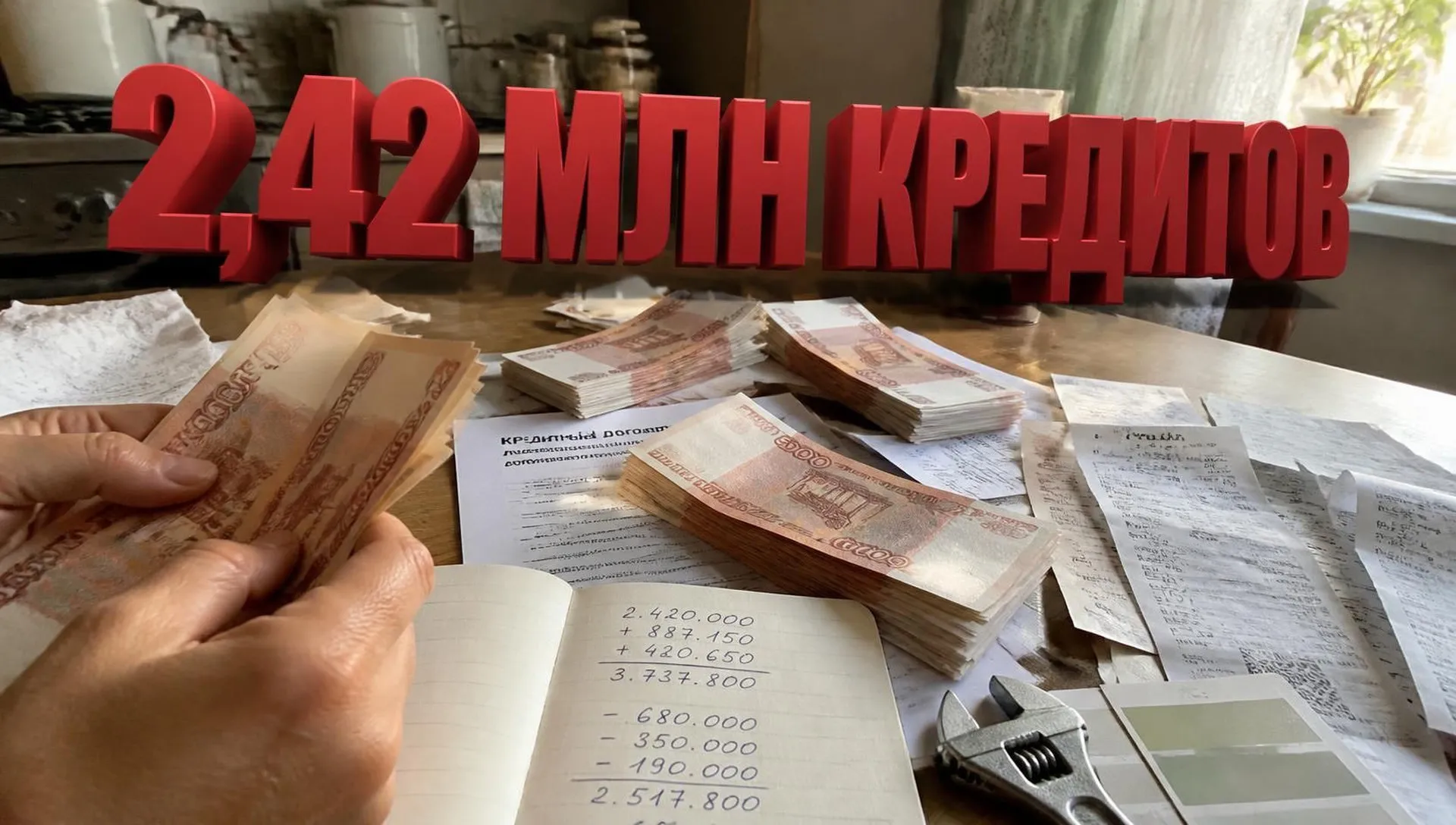 2,42 млн кредитов наличными: рекорд сентября 2026