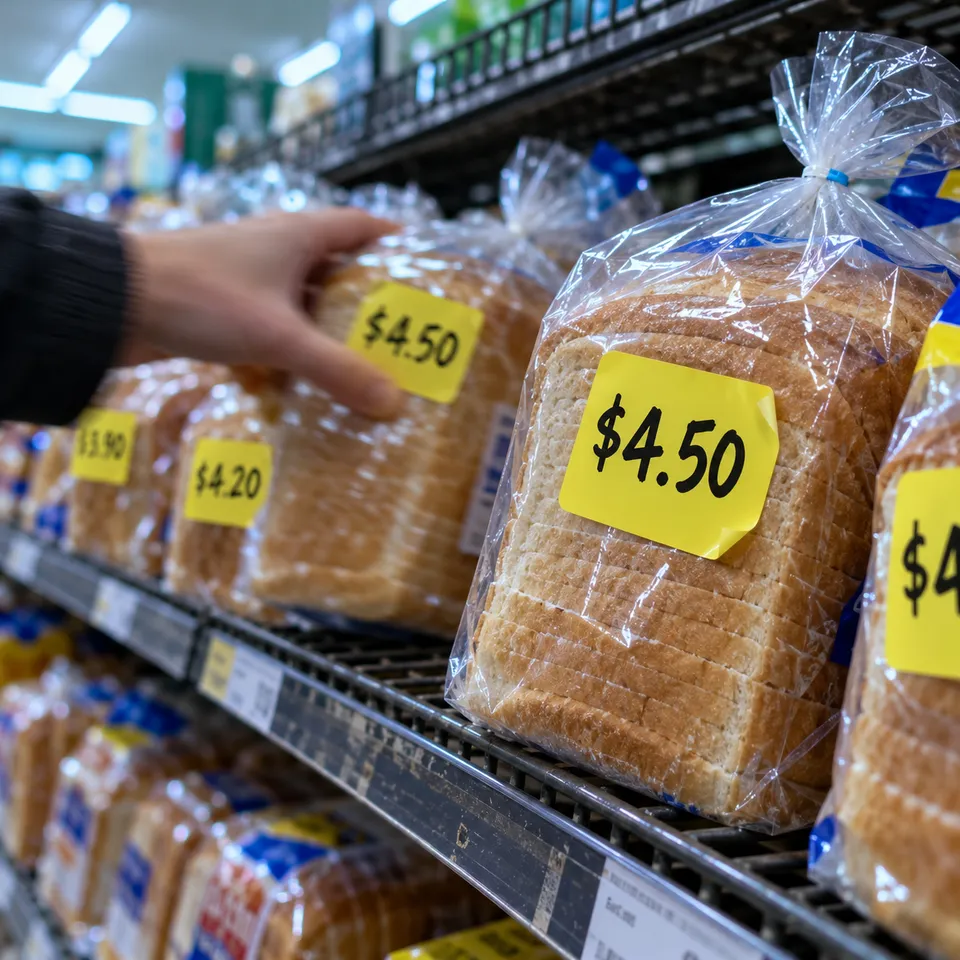 Солярка +13,4% в 2026: хлеб и мука первыми дорожают
