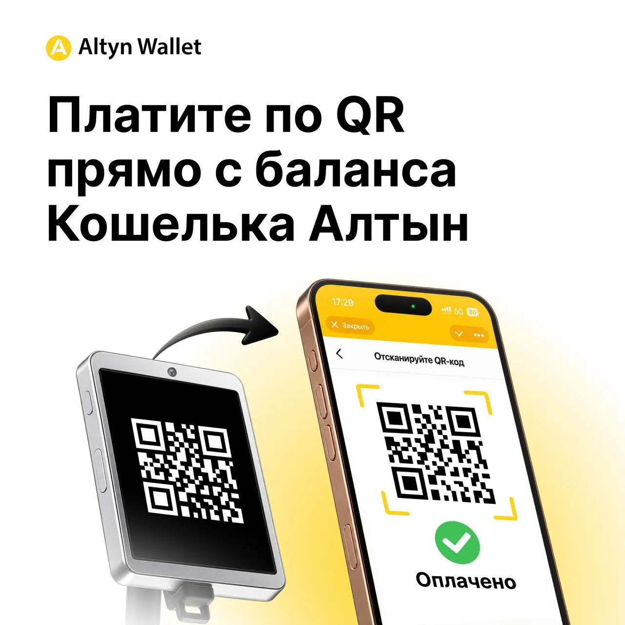 Altyn Wallet: обзор оплаты по QR-коду в 2026 году